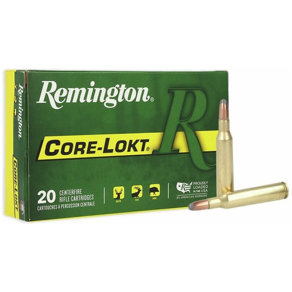 Remington Core-Lokt Rifle Ammunition .257 Roberts +P 117 gr SP 2650 fps 20/ct