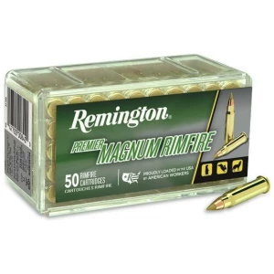 Remington Premier Magnum Rimfire Ammunition .17 HMR 17 gr ATV 2550 fps 50/ct