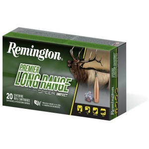 Remington Premier Long Range w/ Speer Impact Rifle Ammunition 6.5 PRC 140gr PT 2975 fps 20/ct