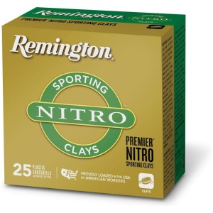 Remington Premier Nitro Sporting Clays Shotshells 20ga 2-3/4 in 7/8oz #7.5 1300 fps 25/ct