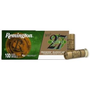 Remington Nitro 27 Target Shotshells 12 ga 2-3/4 in 1-1/8 oz #8 1235 fps 100/ct