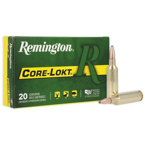 Remington Core-Lokt Rifle Ammunition .270 WSM 130 gr PSP 3285 fps 20/ct