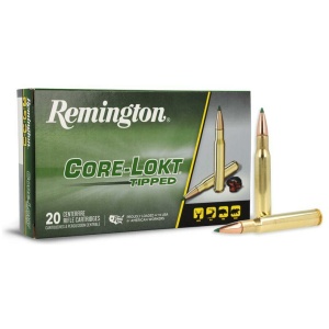 Remington Core-Lokt Tipped Rifle Ammunition .308 Win 180gr PT 2640 fps 20/ct