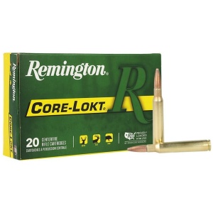 Remington Core-Lokt Rifle Ammunition 7x64mm Brenneke 140 gr PSP 2950 fps 20/ct