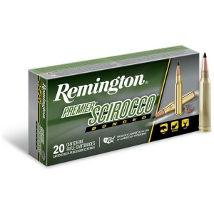 Remington Premier Scirocco Rifle Ammunition 7mm Rem Mag 150 gr PT 3110 fps 20/ct