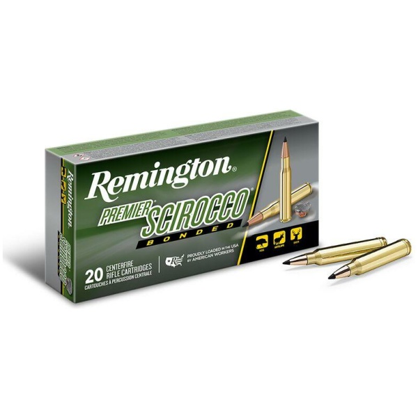 Remington Premier Scirocco Rifle Ammunition 30-06 Springfield 150 gr PT 2910 fps 20/ct