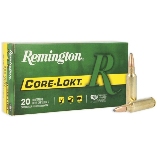 Remington Core-Lokt Rifle Ammunition .300 WSM 150 gr PSP 3320 fps 20/ct