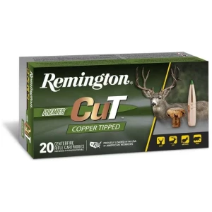 Remington Premier Cut Copper Tipped Rifle Ammunition 7mm PRC 160gr PT 3000 fps 20/ct