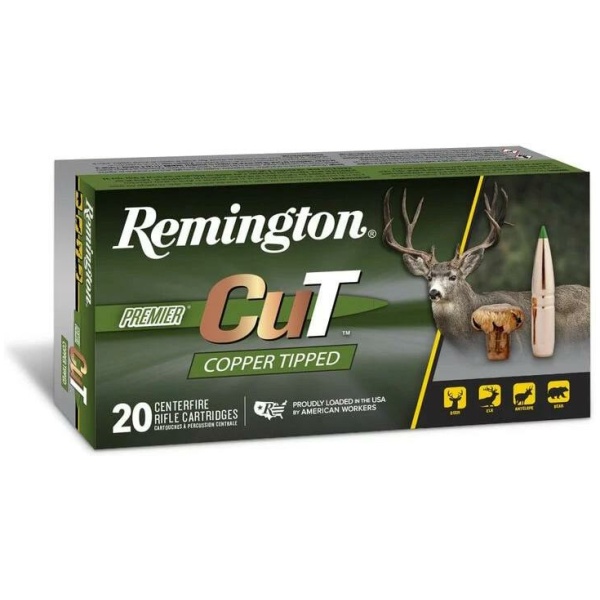 Remington Premier Cut Copper Tipped Rifle Ammunition 7mm PRC 160gr PT 3000 fps 20/ct