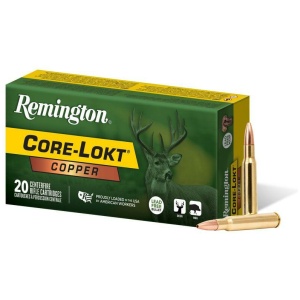 Remington Core-Lokt Copper Rifle Ammunition .300 Win Mag 180gr CHP 2850 fps 20/ct