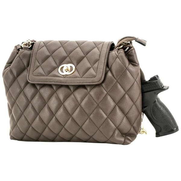 Rugged Rare Coco Concealed Carry Purse Brown