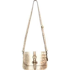 Rugged Rare Smith & Wesson Croc Crossbody Beige