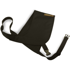 LimbSaver Strap-On Shooting Vest with Protective Shoulder Pad Black