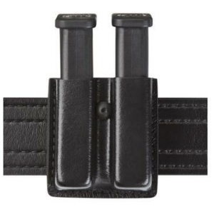 Safariland Slimline Open Top Double Magazine Pouch Size 5 for Glock 17/22 Black