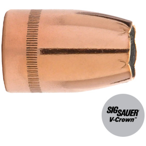 Sig Sauer V-Crown By Sierra Handgun Bullets 9mm .355" 124 gr. JHP Sig Sauer V-Crown 100/ct