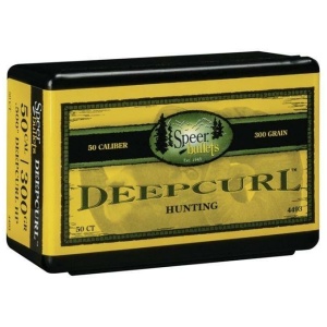 Speer Deep Curl Handgun Bullets .50 AE .500" 300 gr DCHP 50/ct