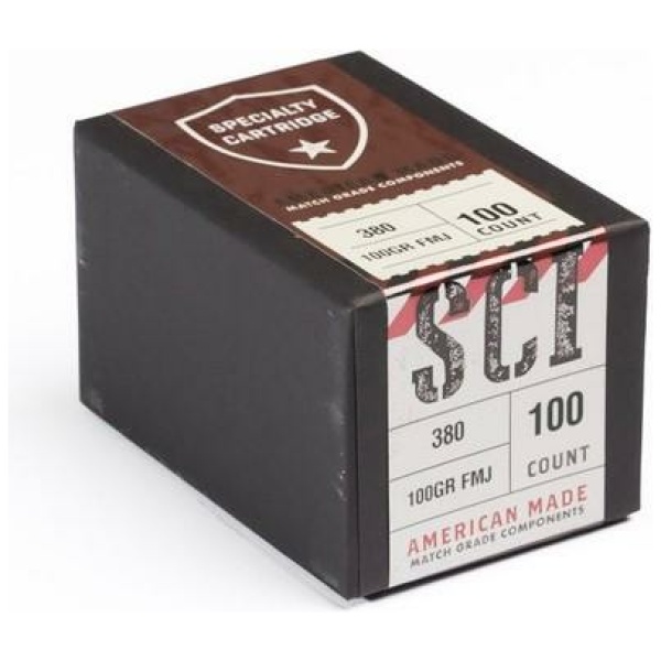 Atlanta Arms Specialty Cartridge .355 380 100GR JHP Bullets 100/ct