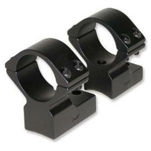 Talley Lightweight Alloy Scope Mounts - Black Anodized 1" - High Accumark - Magnum - Mark V (9 LUG)