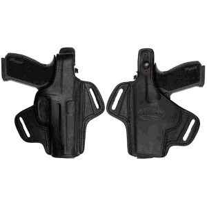 Tagua Gunleather Thumb Break Belt Holster for Glock 17/22/31/37 Black Right Hand