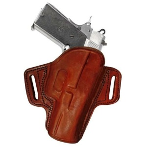 Tagua Gunleather Open Top Belt Holster for S&W Shield 9mm/40 Shield Black Right Hand