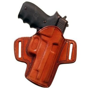 Tagua Gunleather Open Top Belt Holster for Colt Gov't 1911 5" Brown Right Hand