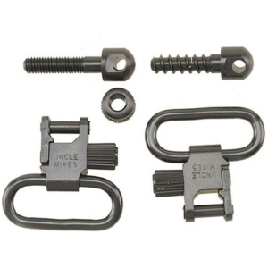 Uncle Mike's QD Machine Screw Type Swivel - 1" Black