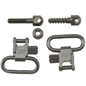 Uncle Mike's QD Machine Screw Type Swivel - 1" Black