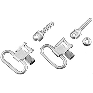 Uncle Mike's QD Machine Screw Type Swivel - 1" Nickel