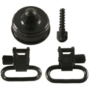 Uncle Mike's Magazine Cap with Swivel Base - Mossberg 835/590 1"