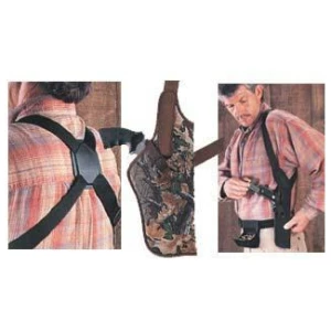 Uncle Mike's Sidekick Vertical Shoulder Holsters 4 1/2" - 5" Barrel Large Auto. - RH