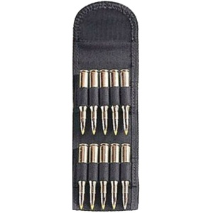 Uncle Mike's Plain Black Cartridge Carrier Folding Rifle