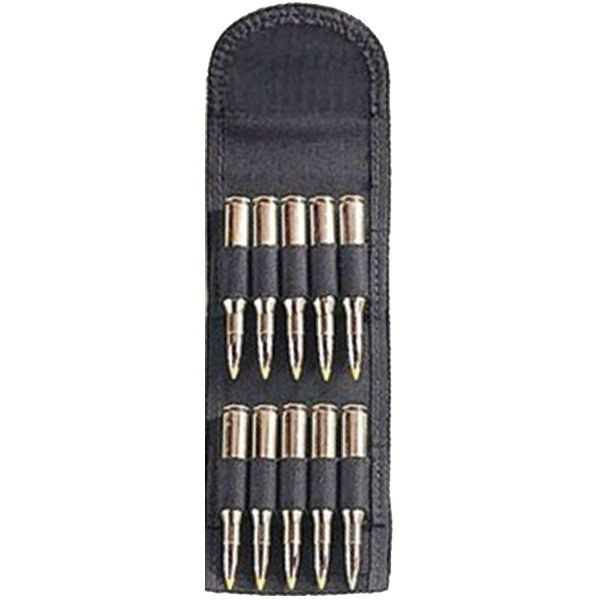 Uncle Mike's Plain Black Cartridge Carrier Folding Rifle