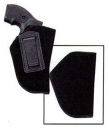 Uncle Mike's Sidekick Inside-The-Pant Holsters Fits 2"-3" Barrel Small & Medium DA Revolvers - Left Handed