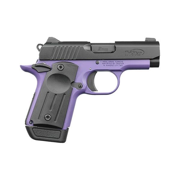 TriStar Protege X-Sub Compact Handgun 9mm Luger 7rd Magazine(1) 3.2" Barrel Purple/Black