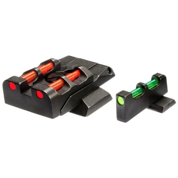 HIVIZ Interchangeable Front & Rear Sight Set for Smith&Wesson M&P pistols.