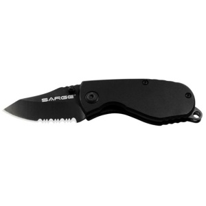 Sarge Knives Black Grunt - Compact-size Tactical Knife