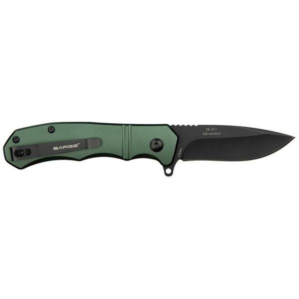 Sarge Knives Command Army Green Turbo Lock Folder