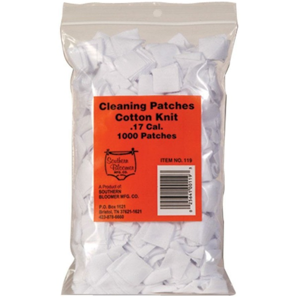 Southern Bloomer Rifle Patches .17 cal Rifle Patches - 1000/ct
