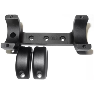 DNZ Integrated Rings & Base Mount - CVA Black Powder Rifles 30mm High - Black