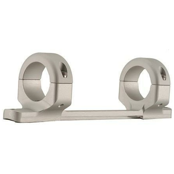DNZ Game Reaper 1-Piece Scope Mount - Remington 700 LA 30mm Medium Silver