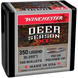 Winchester Deer Season XP Rifle Bullets 350 LEGEND 150 gr 100/ct