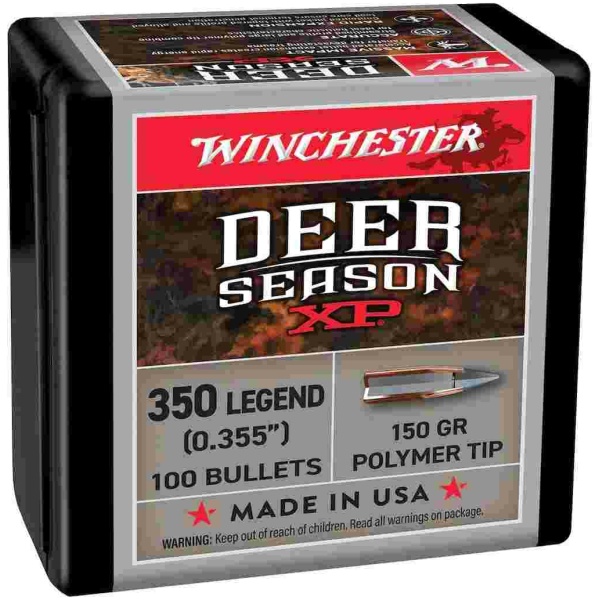 Winchester Deer Season XP Rifle Bullets 350 LEGEND 150 gr 100/ct