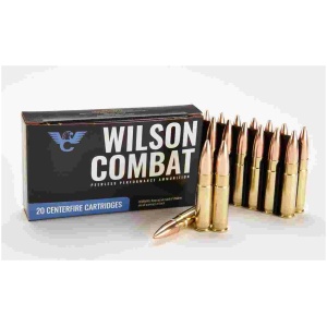 Wilson Combat Rifle Ammunition 300 Blackout | 220gr Sierra HPBT 1025 FPS - 16 in Barrel (Subsonic) 20/Box