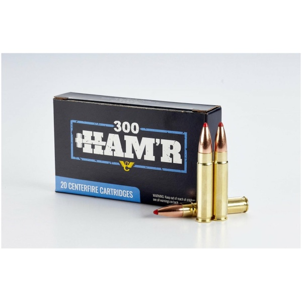Wilson Combat HAM R Sierra Rifle Ammunition .300 HAM R 135gr HP 2400 fps 20/ct