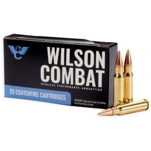 Wilson Combat Hornady BTHP Rifle Ammunition 6.8 SPC 110gr BTHP 2600 fps 20/ct