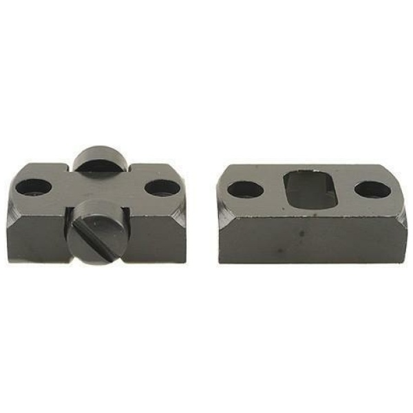 Weaver 2-Piece Grand Slam Steel Dovetail Scope Base - CVA Round Receiver Black
