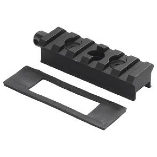 EXT MULTI SLOT BASE RUG AMER LA Black Matte Base PicatinnyClam 99468
