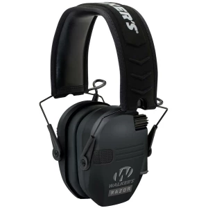 Walker's Game Razor Slim Shooter Folding Ear Muffs-Black