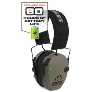 Walker's Razor Rechargeable Muff - Flat Dark Earth 23 NRR