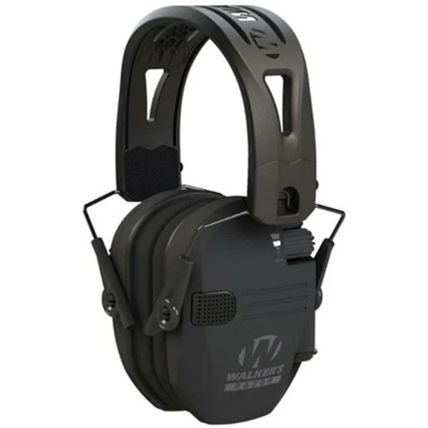 Walker's  Razor Tacti-Grip Ear Muffs -Black 23NRR